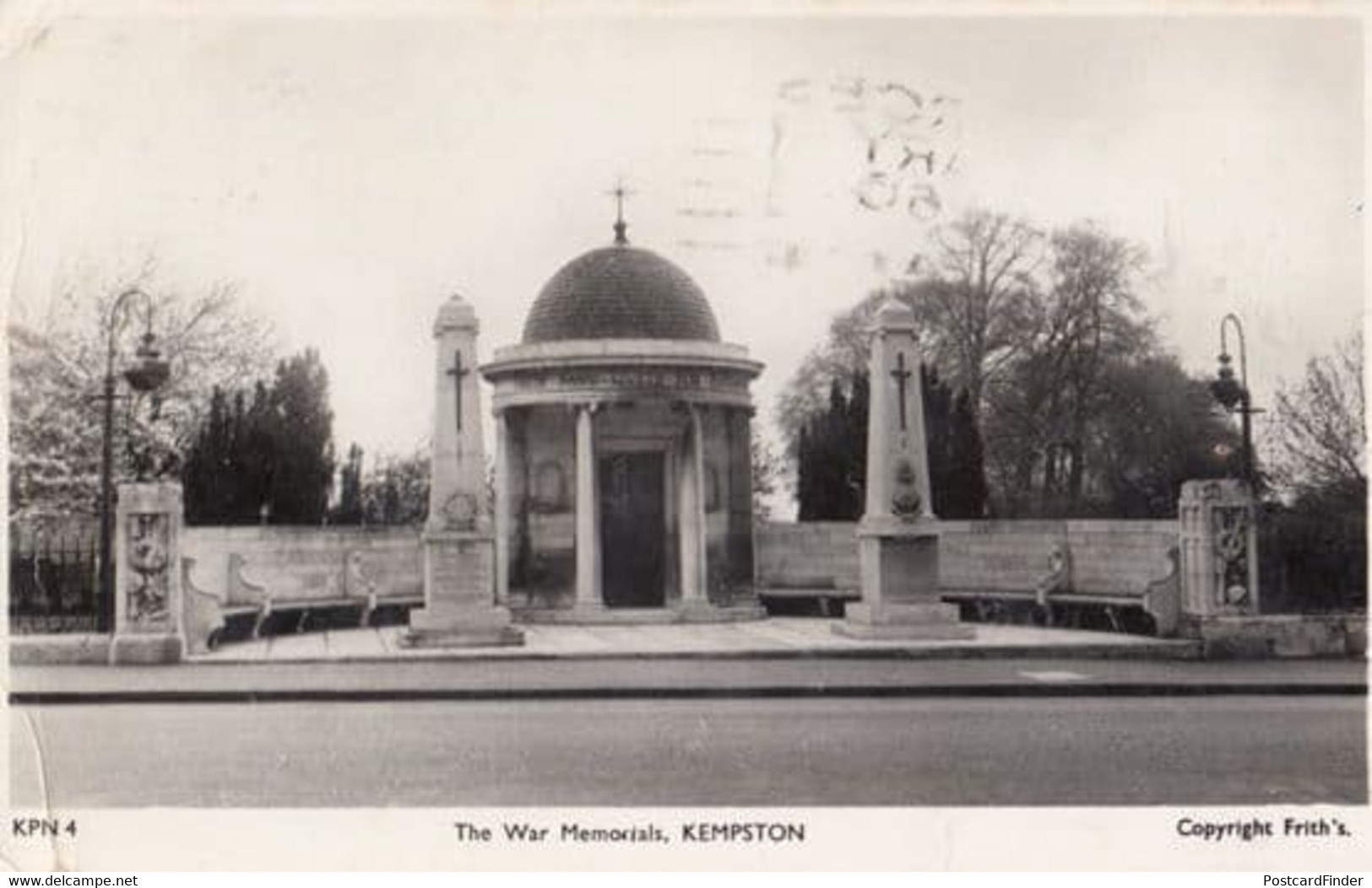 Bedford Kempston War Memorial Real Photo Postcard - Sonstige & Ohne Zuordnung