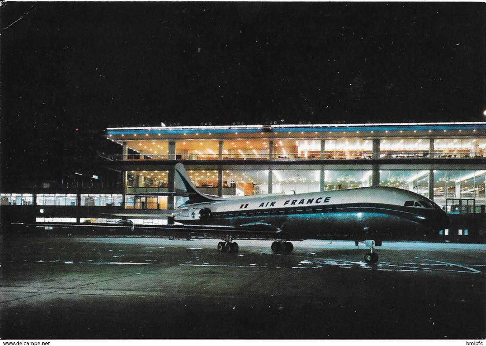 AEROPORT DE PARIS-ORLY - Caravelle " Air France " Sur L'aire De Stationnement - Aéroports De Paris