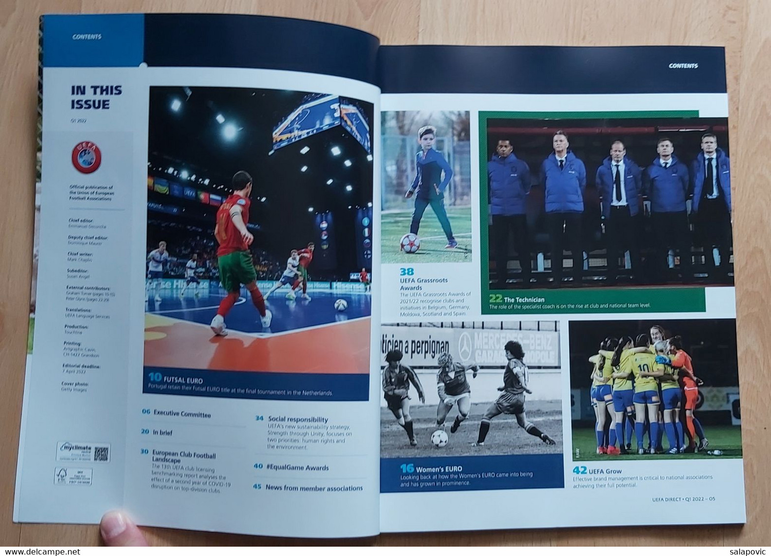 UEFA DIRECT NR.197, 1/2022, MAGAZINE - Libros