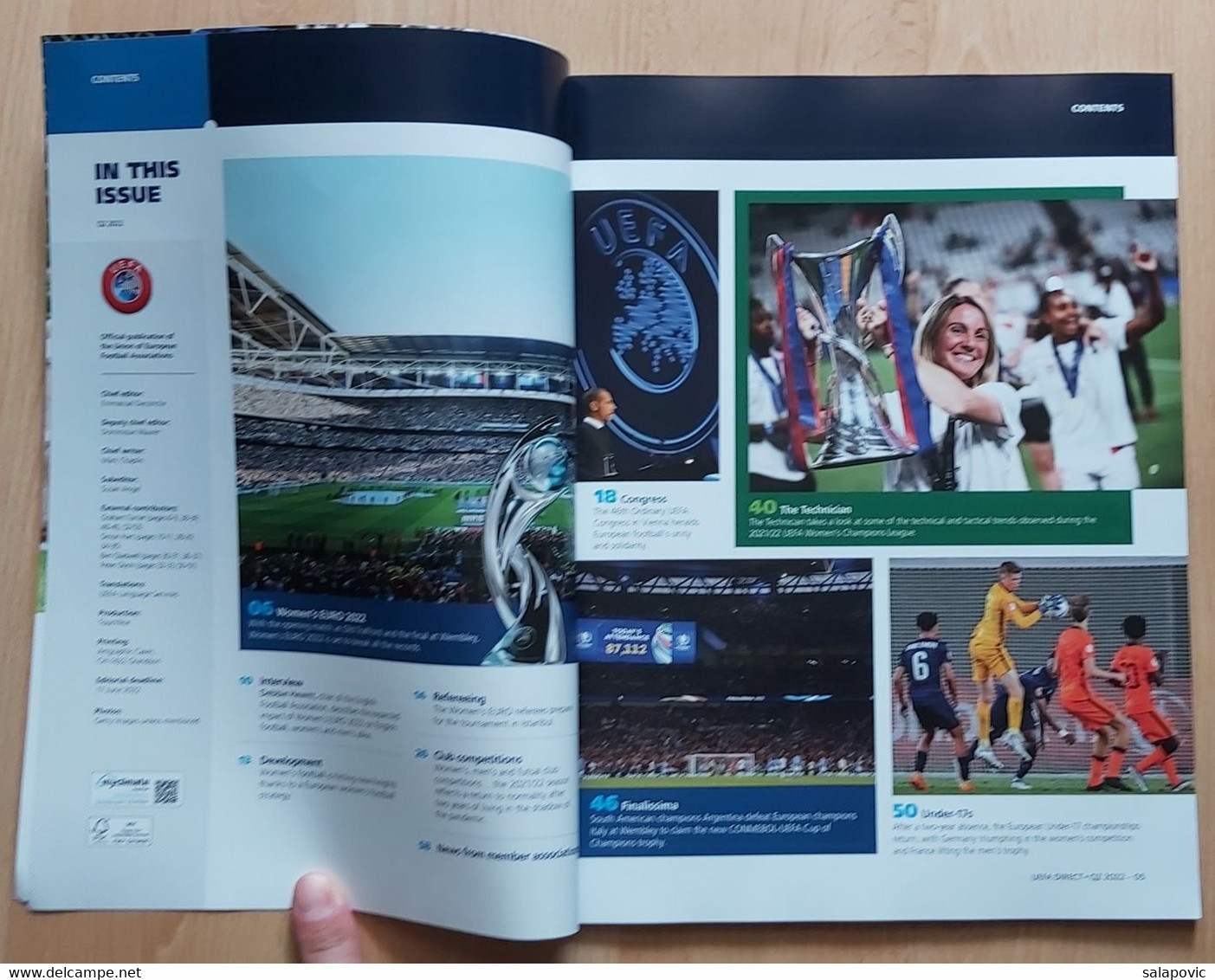 UEFA DIRECT NR.198, 2/2022, MAGAZINE - Libri