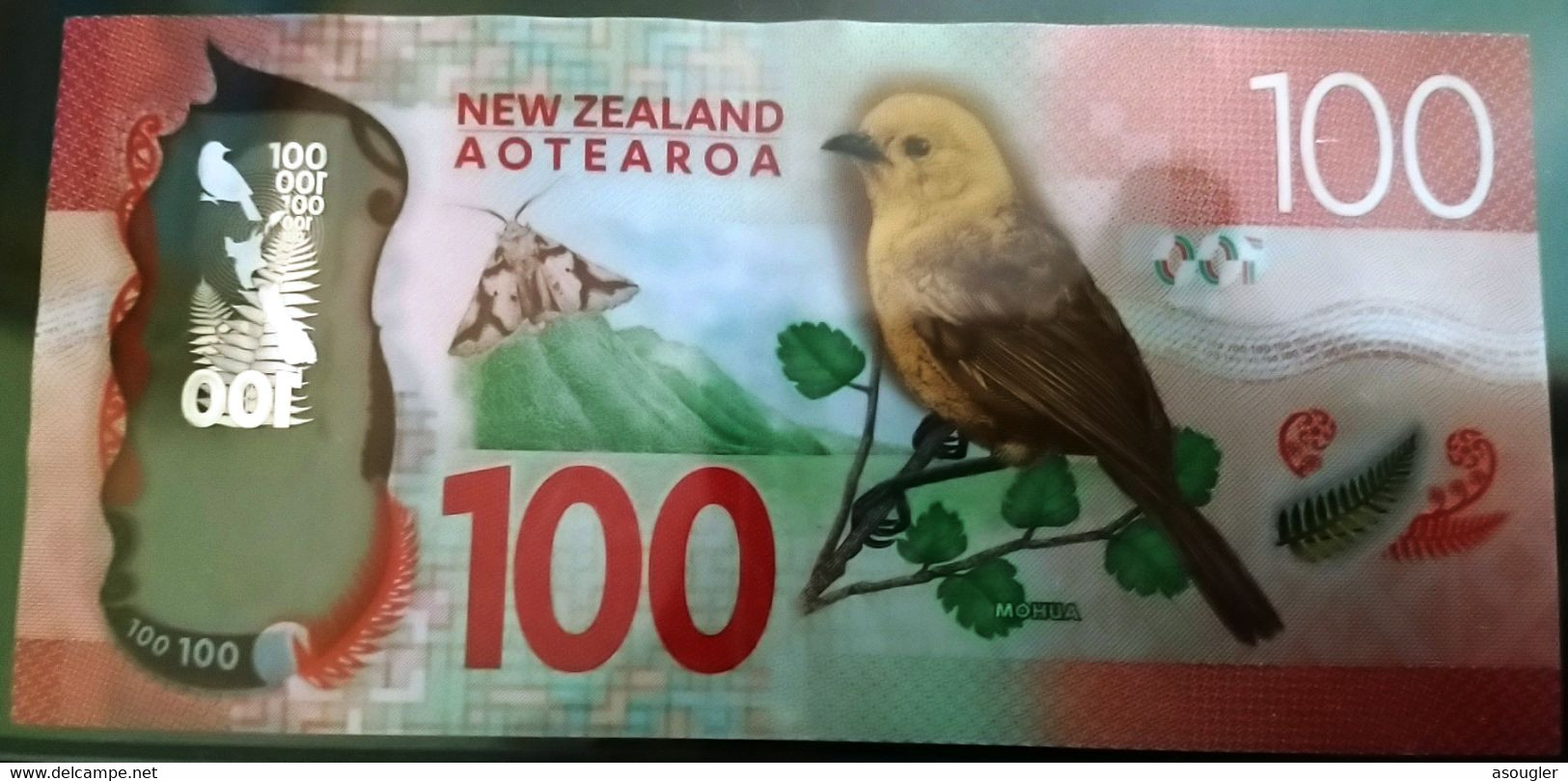 New Zealand 100 Dollars ND 2016 EXF P-195 "free Shipping Via Registered Air Mail" - Neuseeland