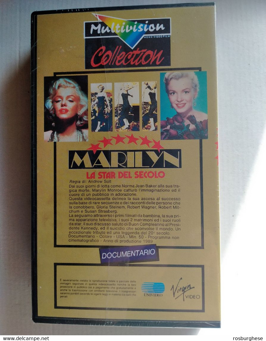 Marilyn Monroe 5 VHS