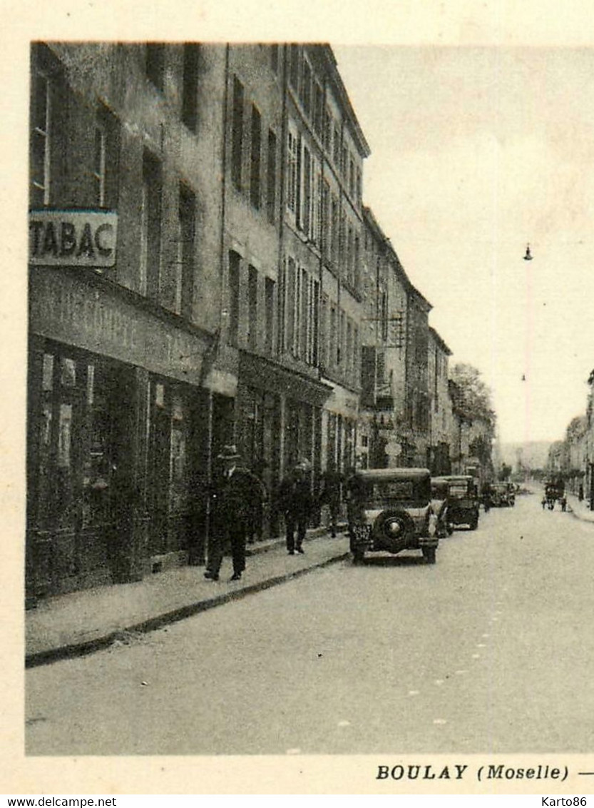 Boulay * Débit De Tabac Tabacs TABAC , Rue Maréchal Foch * Commerce Magasin Paul WEBER - Boulay Moselle