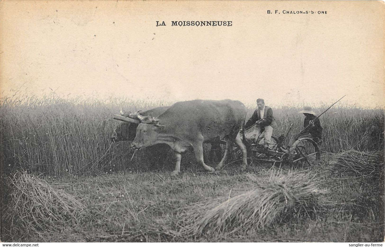 CPA 71 LA MOISSONNEUSE / AGRICULTURE - Sonstige & Ohne Zuordnung