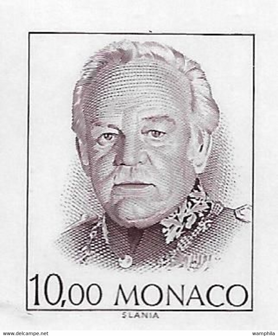 Monaco. Bloc Feuillet N°62a** Non Dentelé (Rainier III, O.N.U ) Cote 220€ - Altri & Non Classificati