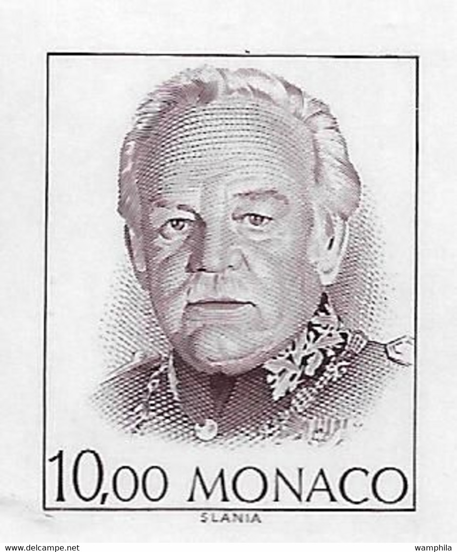 Monaco. Bloc Feuillet N°62a** Non Dentelé (Rainier III, O.N.U ) Cote 220€ - Ongebruikt