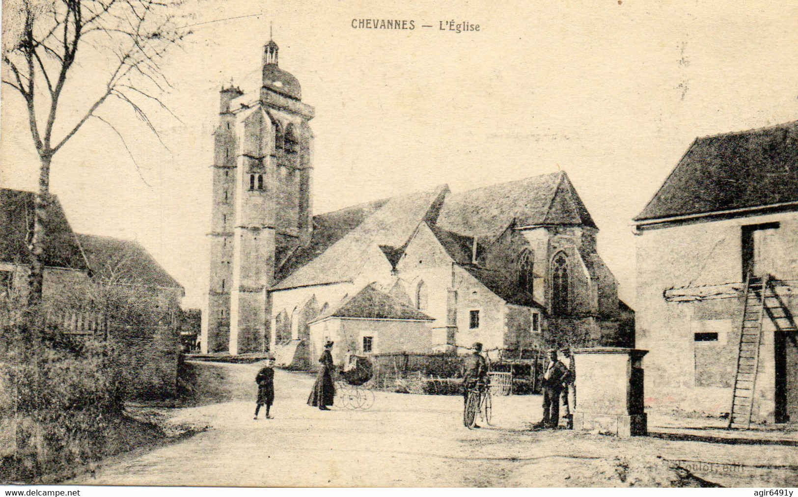 - CHEVANNES (89) -  L'Eglise  (animée)  -27460- - Chevannes