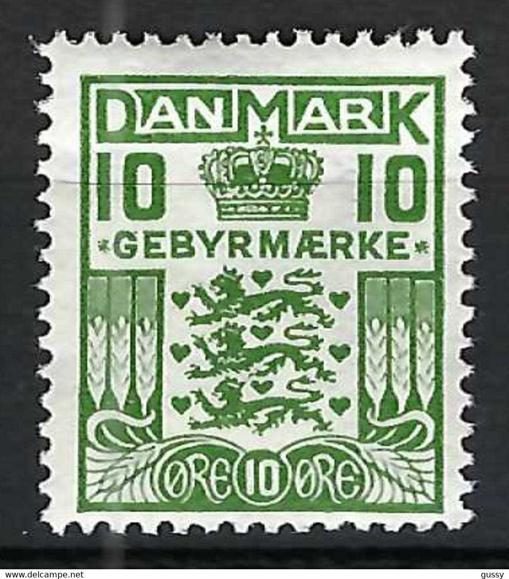 DANEMARK Taxe (Gebühr) 1926:  Le ZNr. 2 Neuf* - Postage Due