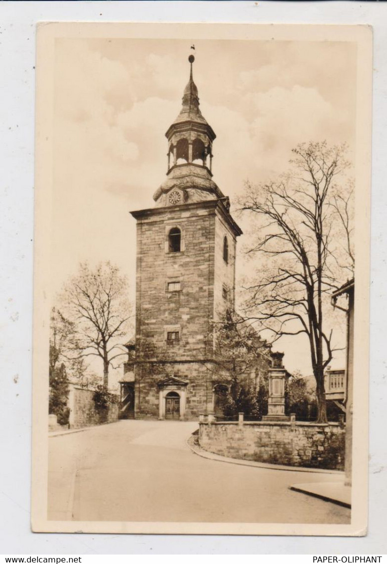 0-5302 BAD BERKA, Evang. Kirche St. Marien, Aussenansicht - Bad Berka