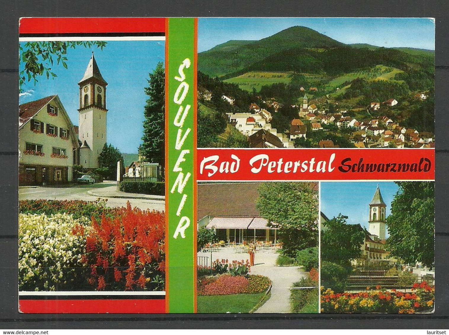 Deutschland BAD PETERSTAL Schwarzwald (gesendet 1991, Mit Briefmarke) - Bad Peterstal-Griesbach