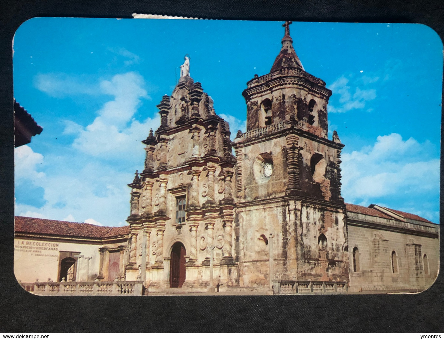 Postcard La Recolección Church In Leon , 1957 - Nicaragua