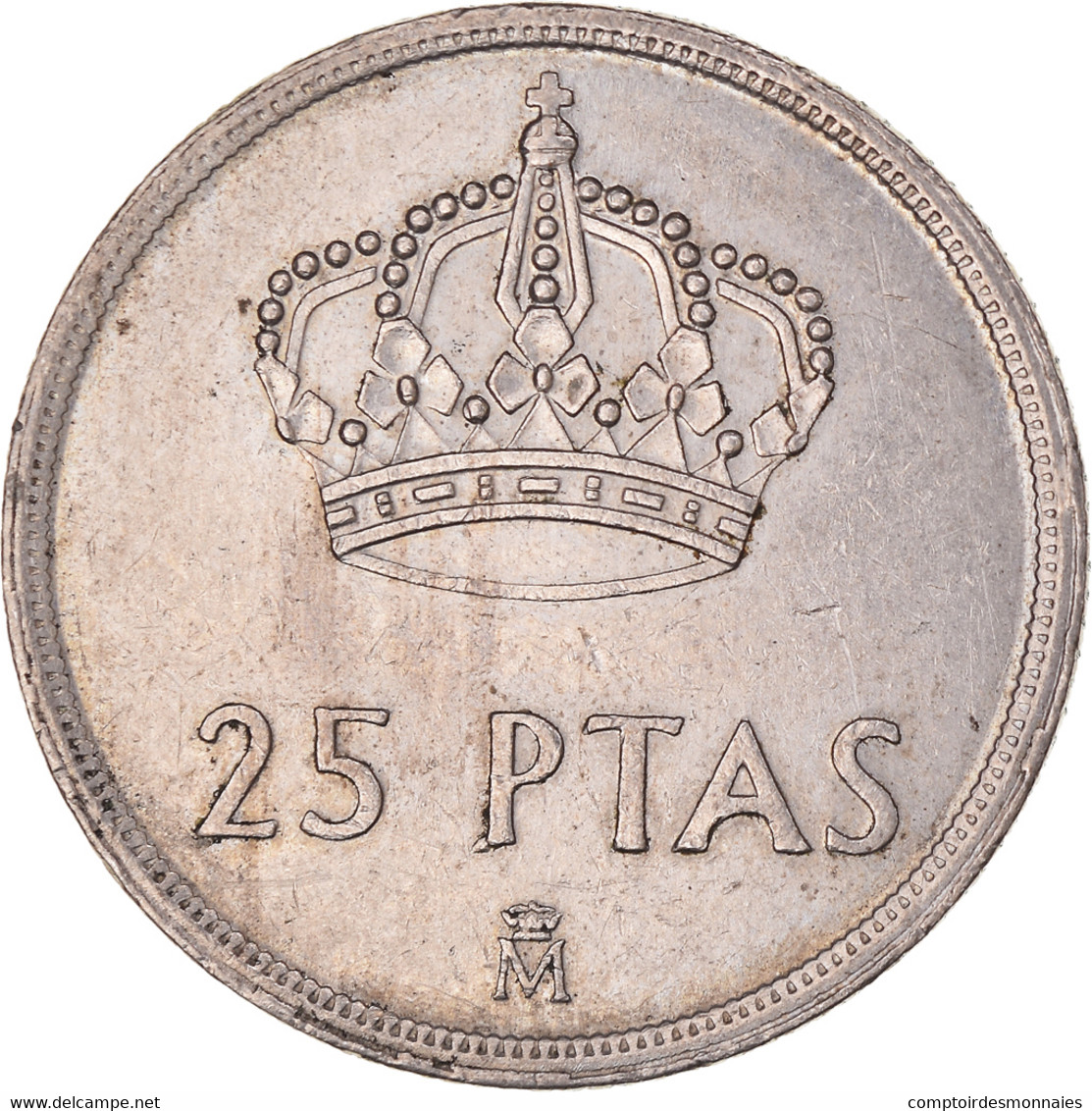 Monnaie, Espagne, Juan Carlos I, 25 Pesetas, 1982, Madrid, TTB, Cupro-nickel - 25 Pesetas