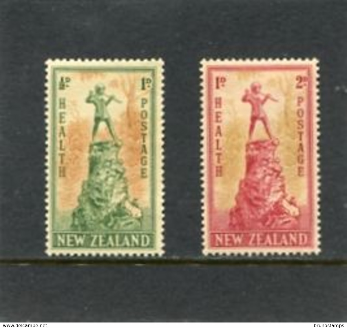 NEW ZEALAND - 1945  HEALTH STAMPS  SET  MINT NH - Neufs