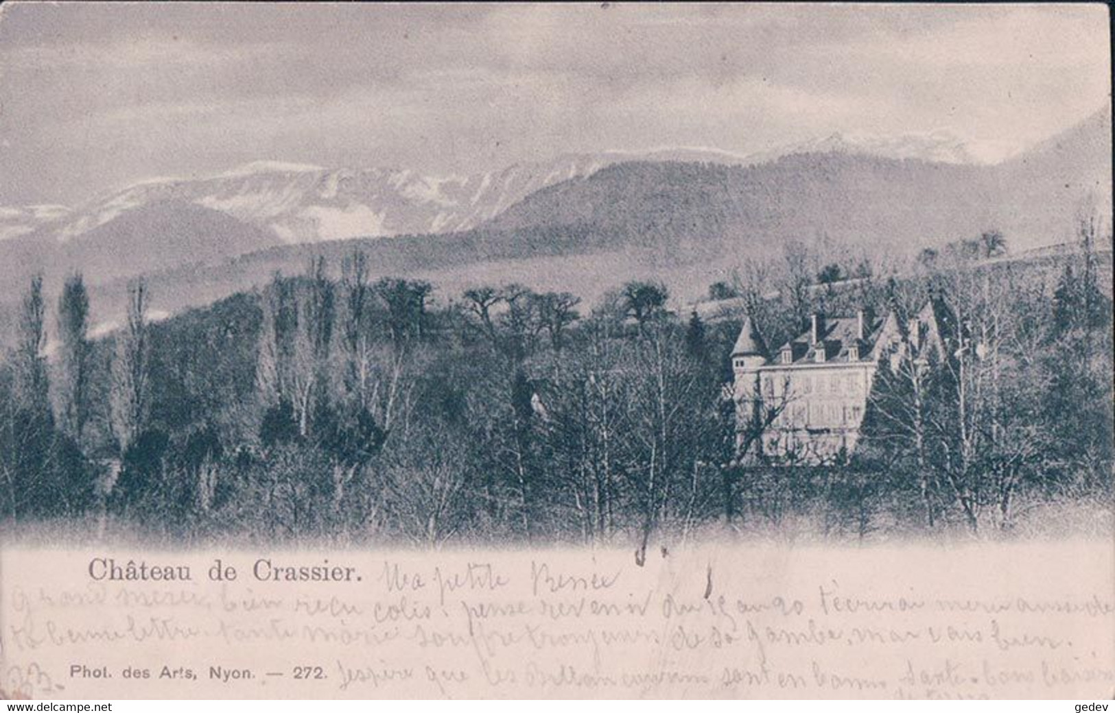 Crassier VD, Le Château (272) - Crassier