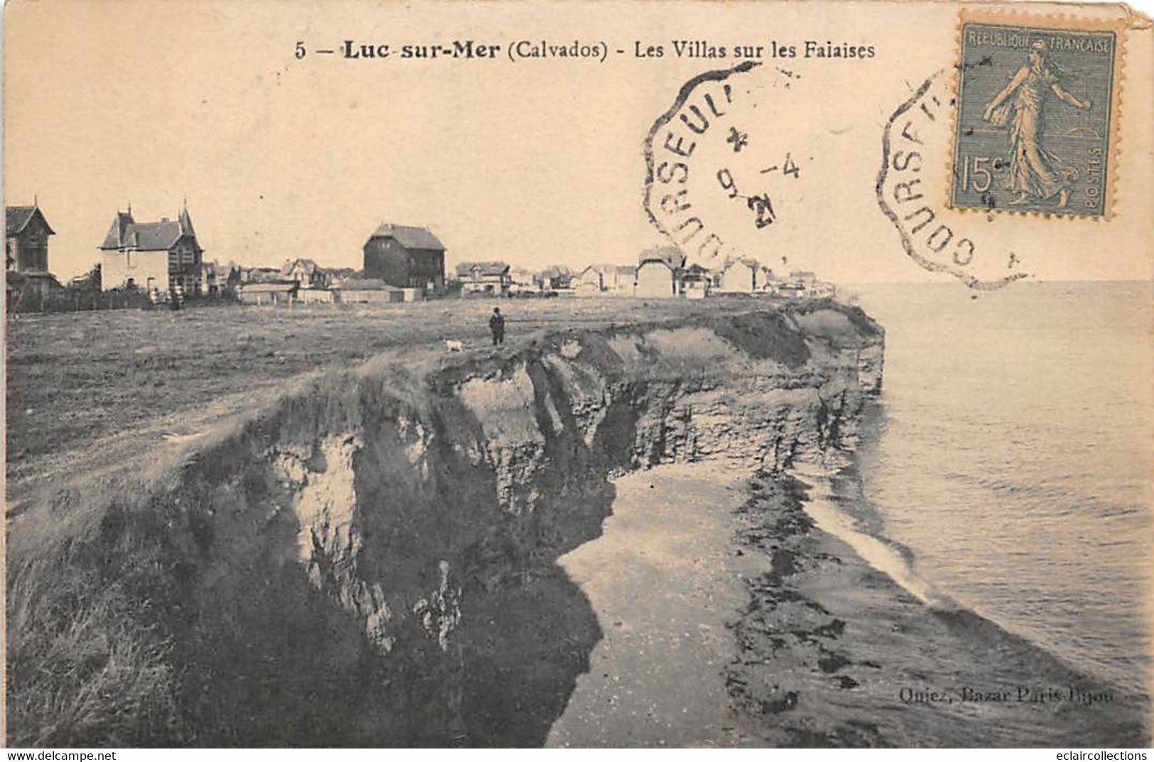 Luc Sur Mer            14        Les Villas Sur La Falaise       (voir Scan) - Luc Sur Mer