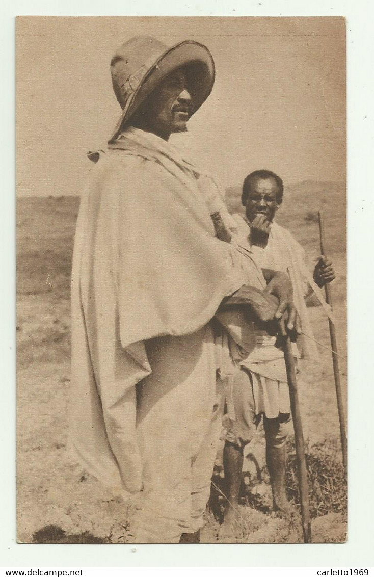 TIPO DI ERITREO COPTO - 1936   VIAGGIATA  FP - Eritrea