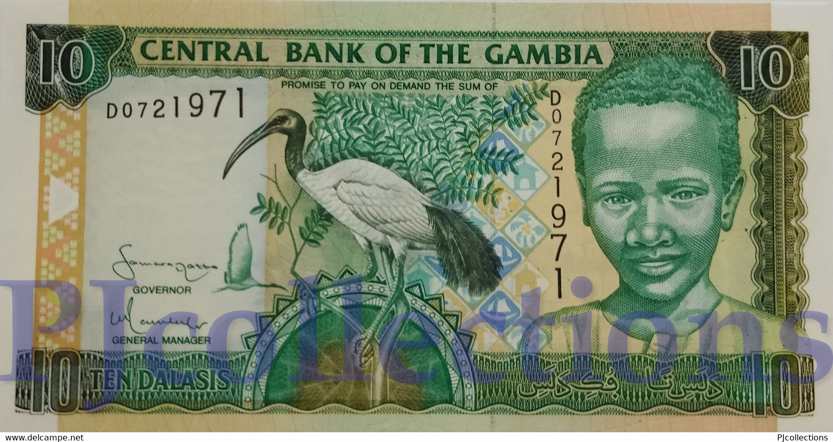 GAMBIA 10 DALASIS 2005 PICK 21c UNC - Gambie