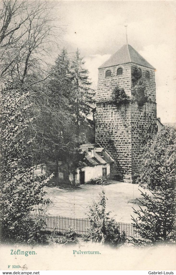 Zofingen Pulverturm 1909 - Zofingen