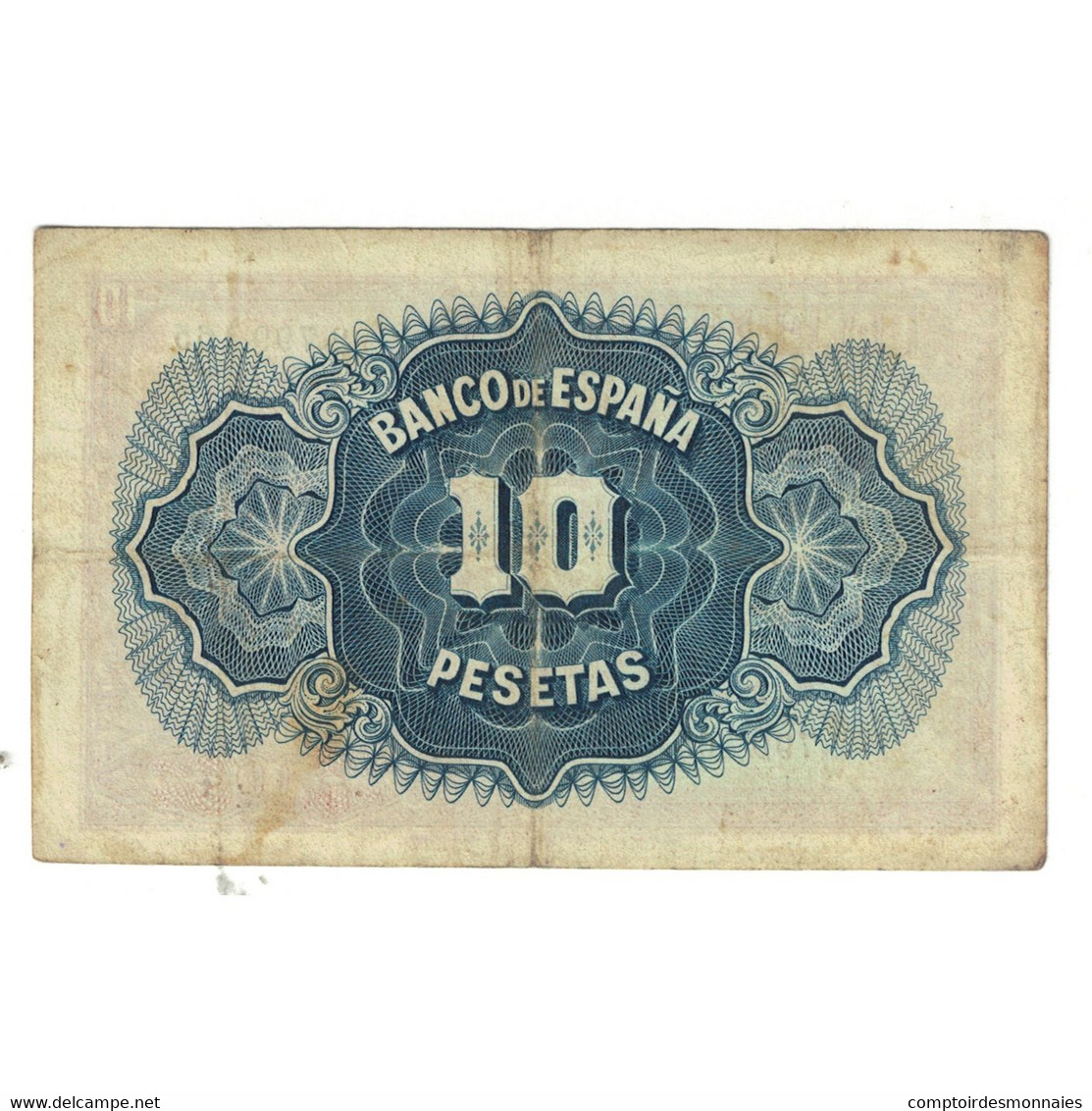 Billet, Espagne, 10 Pesetas, 1935, KM:86a, TB - 1873-1874 : First Republic