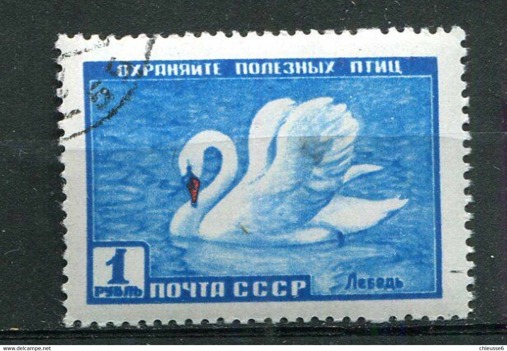 (CL 29 B - P. 15 Ter) Russie Ob  N° 2184 - Oiseau : Le Cygne - Cisnes