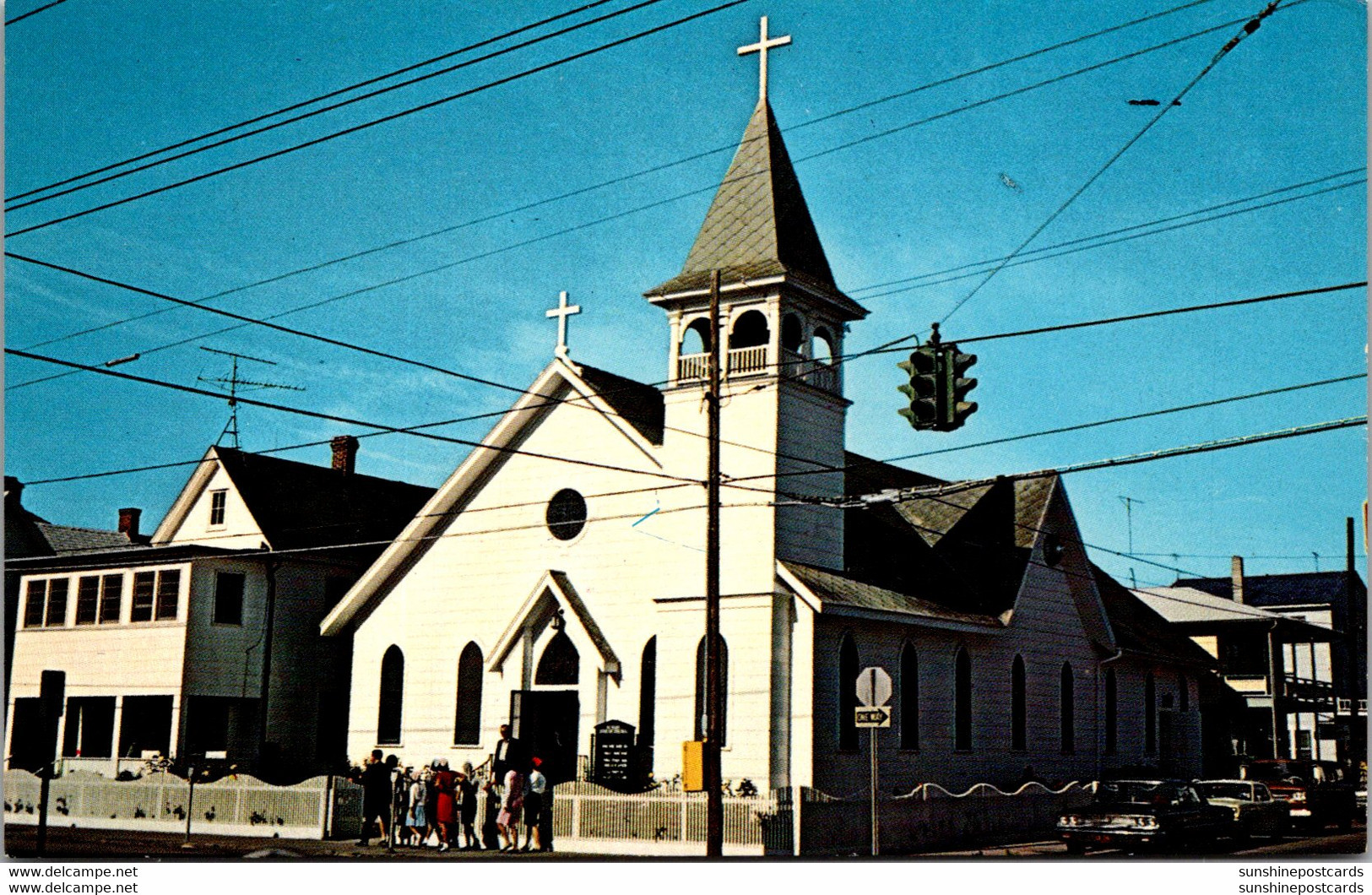 Maryland Ocean City St Mary's Star-Of-The-Sea Roman Catholic Church And Rectory - Ocean City