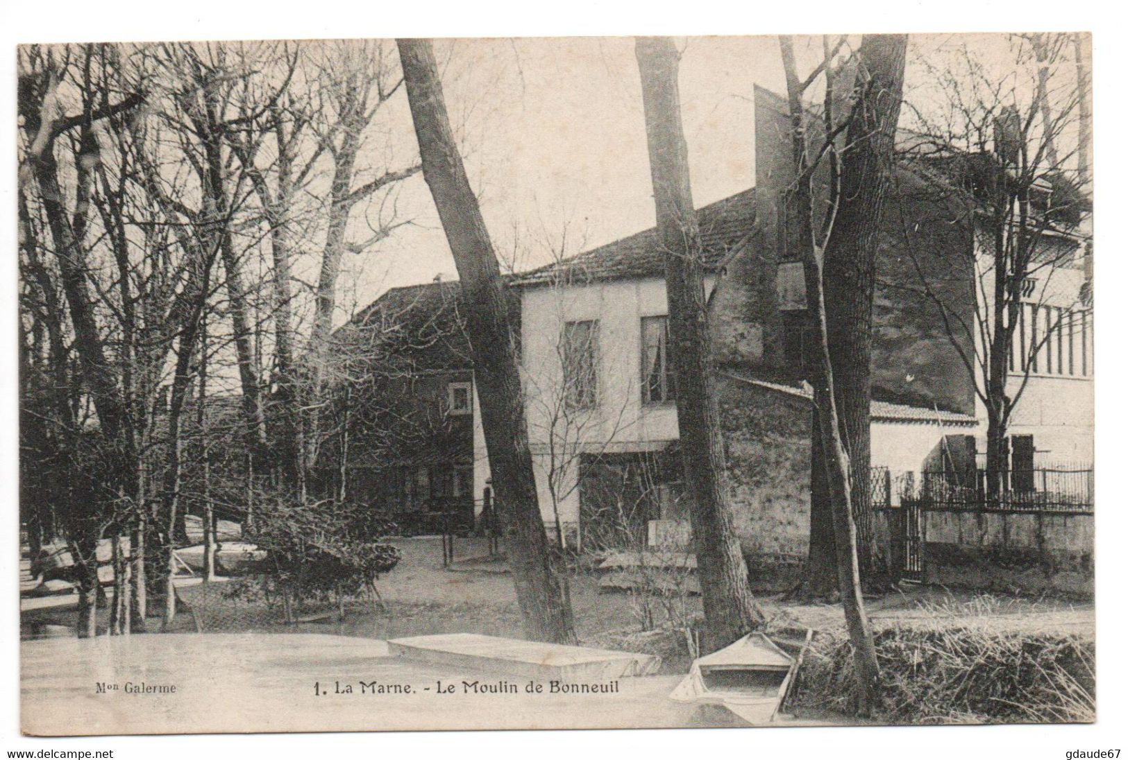 BONNEUIL SUR MARNE (94) - LA MARNE - LE MOULIN DE BONNEUIL - Bonneuil Sur Marne