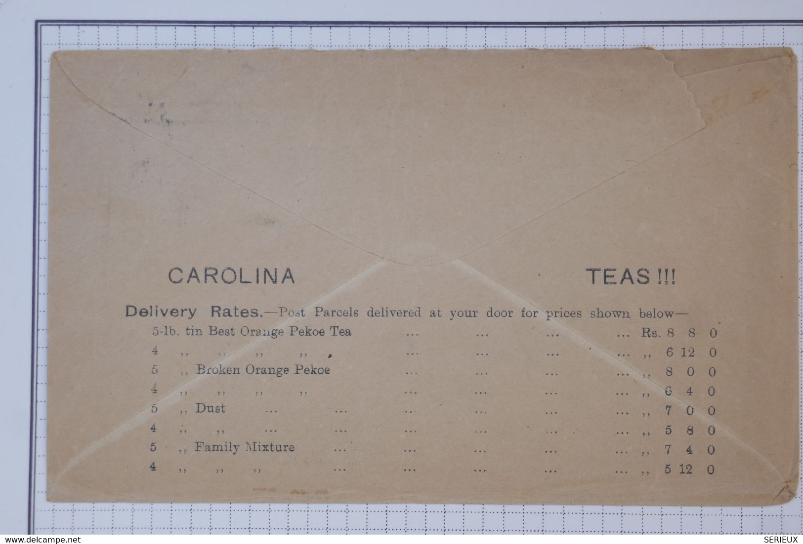 BA 17  INDIA  BELLE  LETTRE 1927 NILGIRI TEAS  POUR NAIROBI KENYA  + AFFR. INTERESSANT - 1911-35  George V