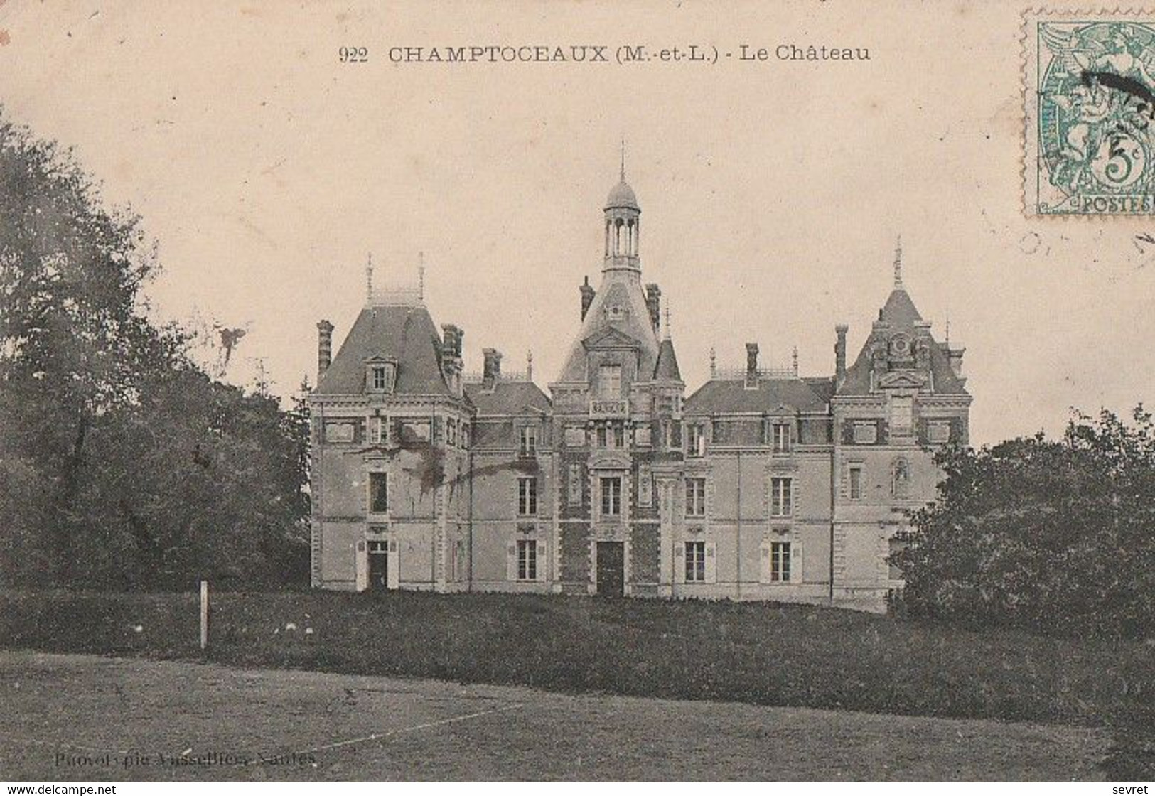 CHAMPTOCEAUX. - Le Château - Champtoceaux