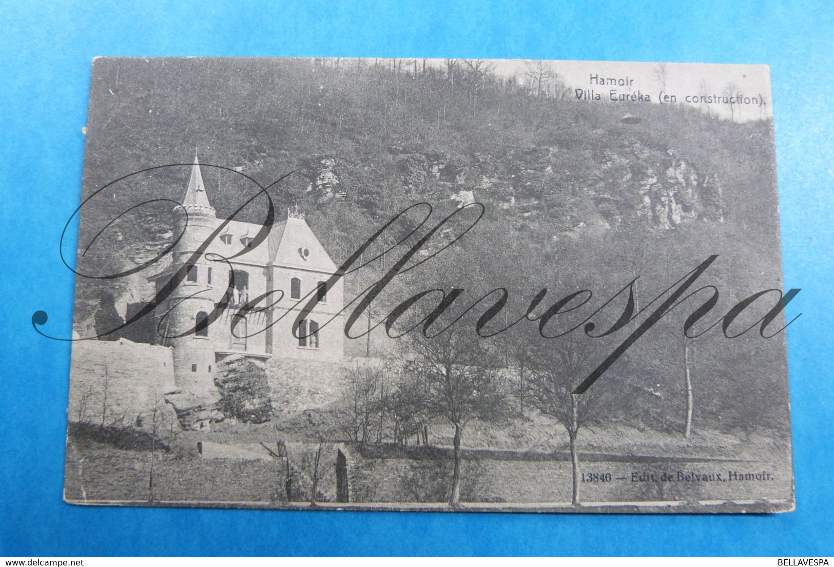 Hamoir Villa Euréka En Construction.  N° 13840 édit Belvaux  1909 - Hamoir