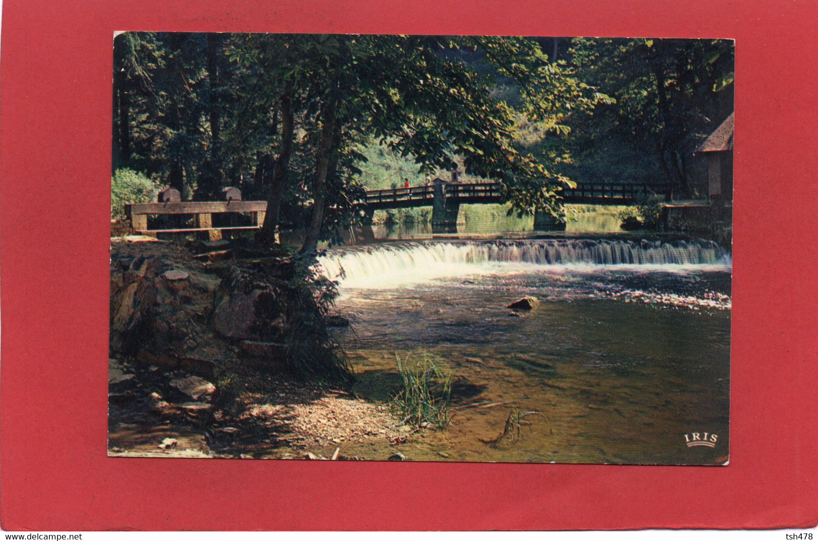 BELGIQUE---HAN SUR LESSE--la Lesse à La Sortie De La Grotte--voir 2 Scans - Rochefort