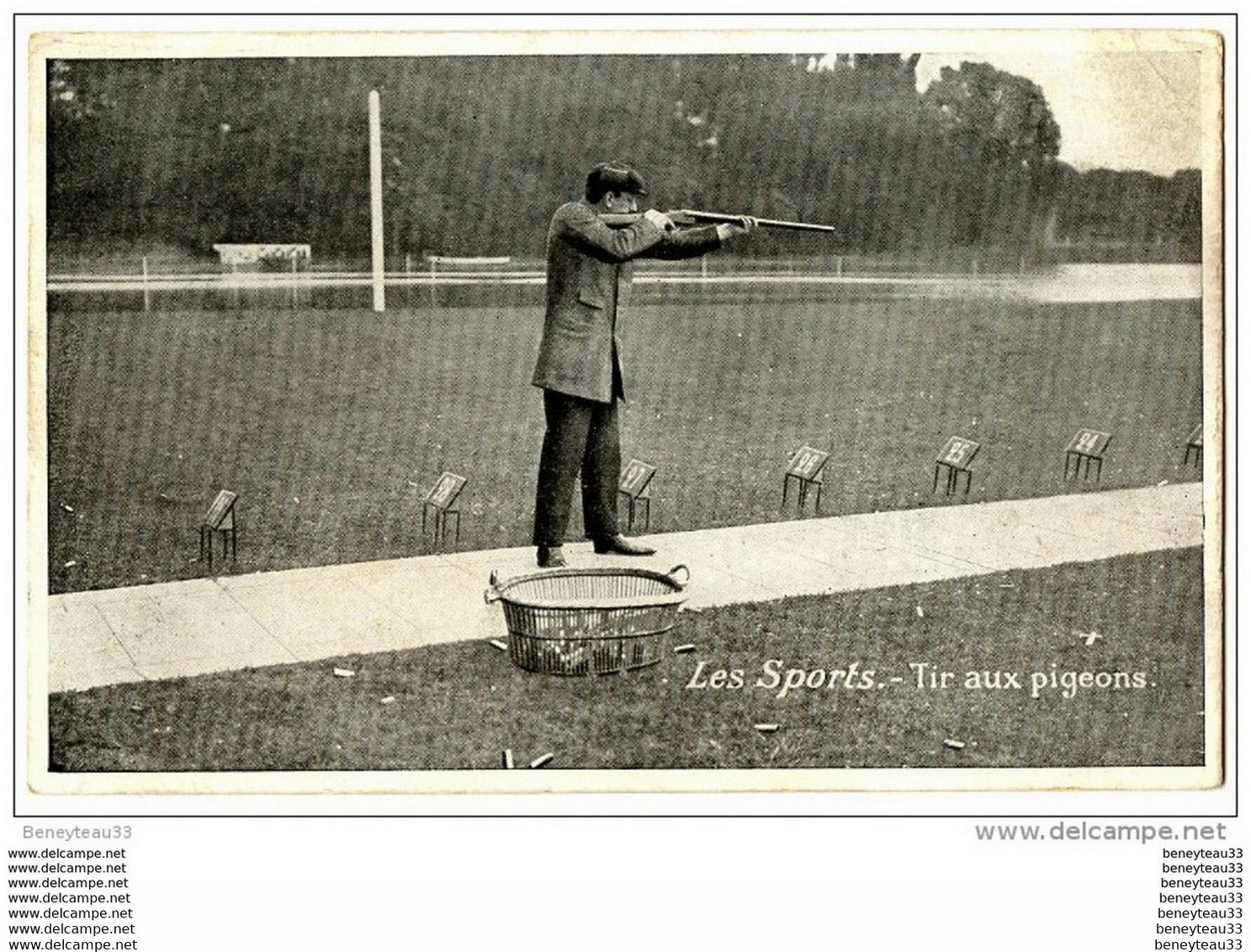 CPA (Réf.G 188) LES SPORTS -Tir Aux Pigeons - Tir (Armes)