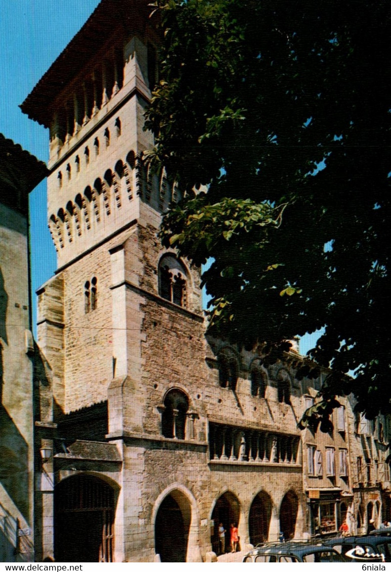 SAINT ANTONIN NOBLE VAL L' Hôtel De Ville  ( Monument Historique )  (recto-verso) 82 Tarn Et Garonne - Saint Antonin Noble Val