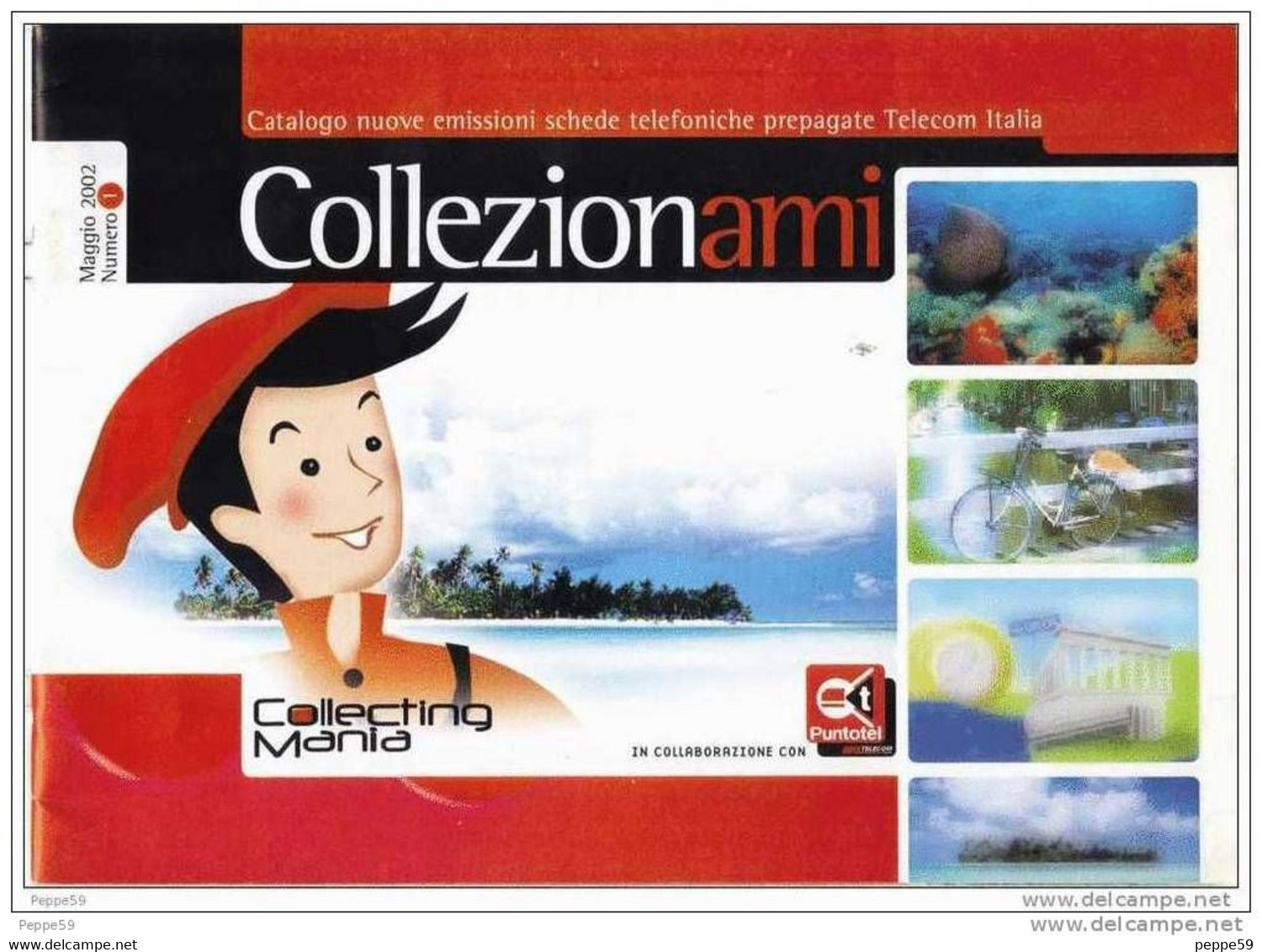 Catalogo Carte Telefoniche Telecom - 2002 N.01 - Boeken & CD's