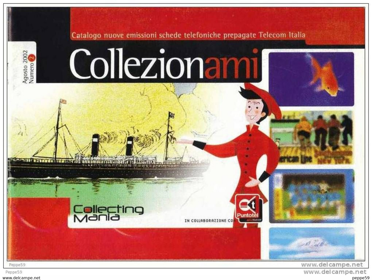 Catalogo Carte Telefoniche Telecom - 2002 N.02 - Boeken & CD's