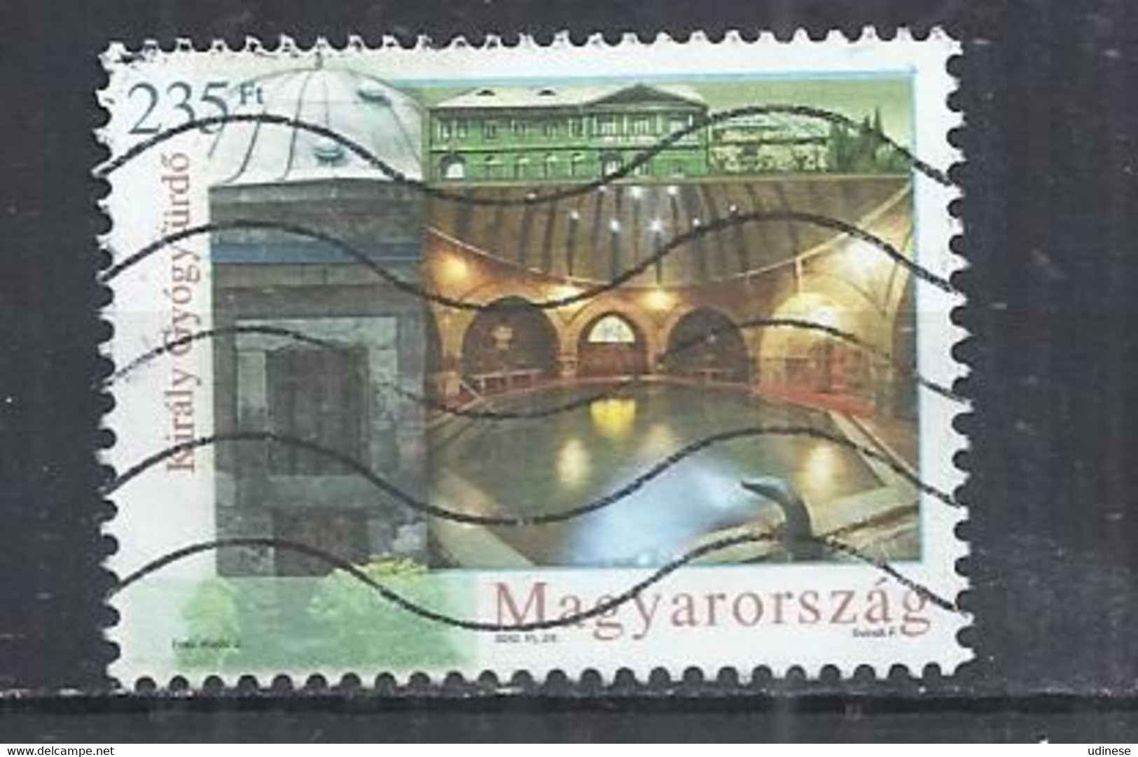 HUNGARY 2012 - THERMAL SPAS IN HUNGARY - USED OBLITERE GESTEMPELT USADO - Used Stamps