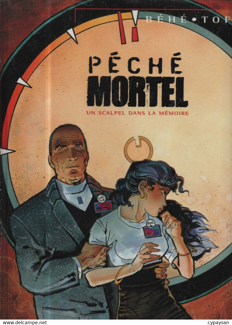 Péché Mortel 2 Un Scalpel Dans La Mémoire RE BE Vents D'Ouest 02/1997 Toff Béhé (BI7) - Péché Mortel