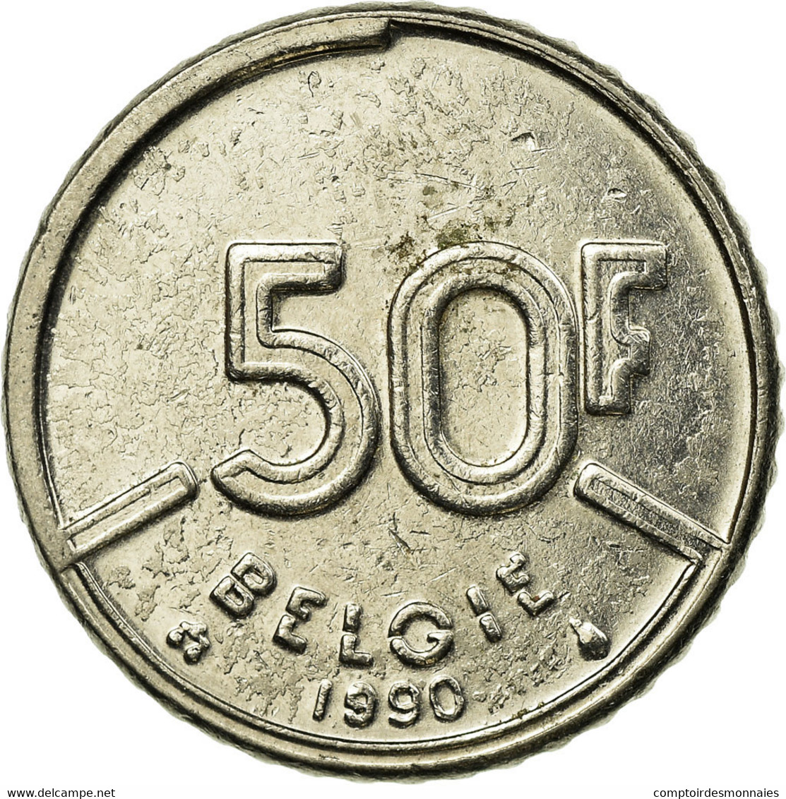 Monnaie, Belgique, Baudouin I, 50 Francs, 50 Frank, 1990, Bruxelles, Belgium - 50 Francs