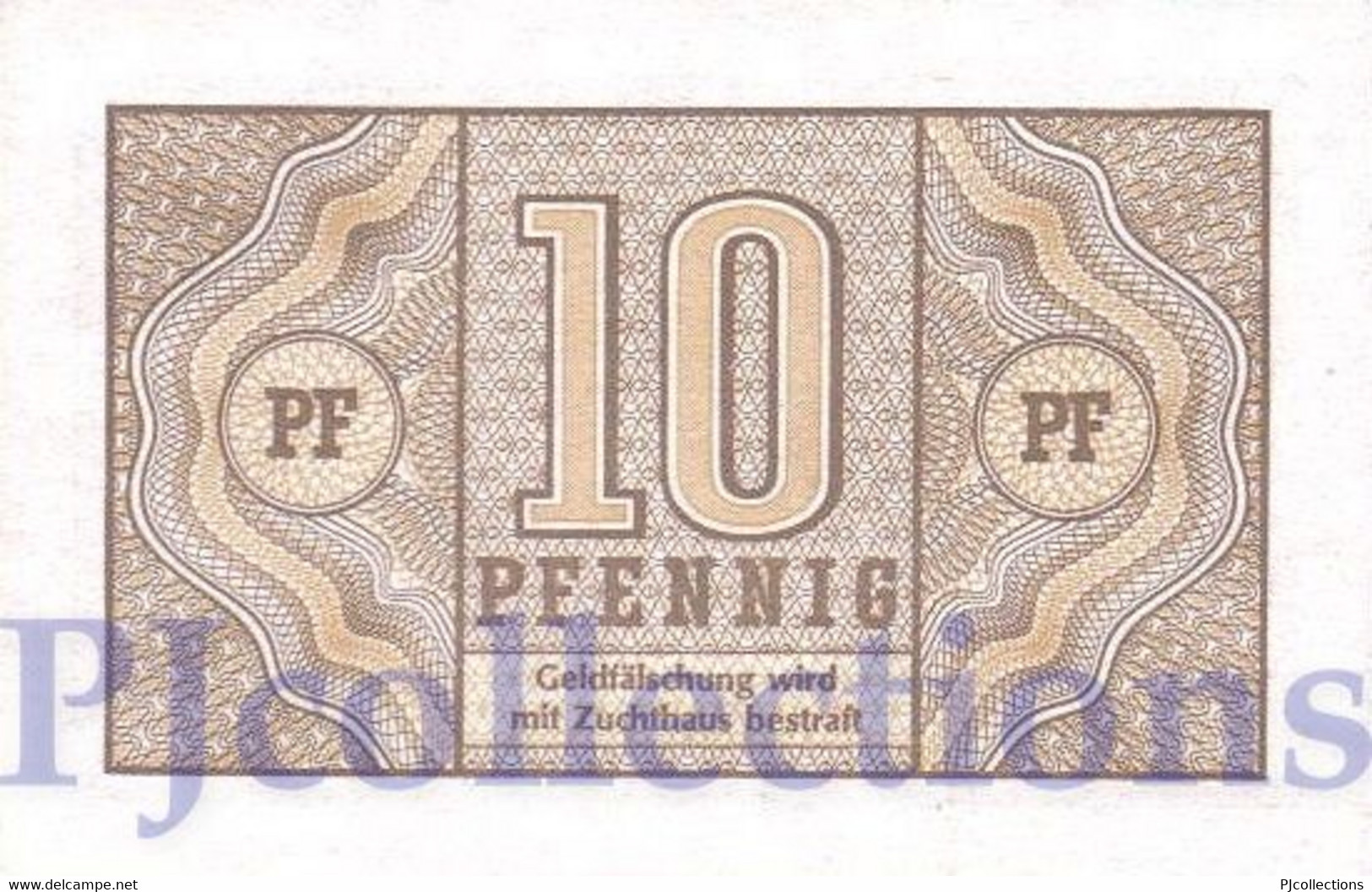 GERMANY FEDERAL REPUBLIC 10 PFENNING 1967 PICK 26 UNC - 10 Pfennig