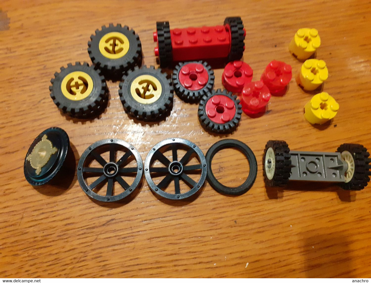 LEGO Lot Pièces Et Accessoires Roues Jantes Essieux - Lego Technic