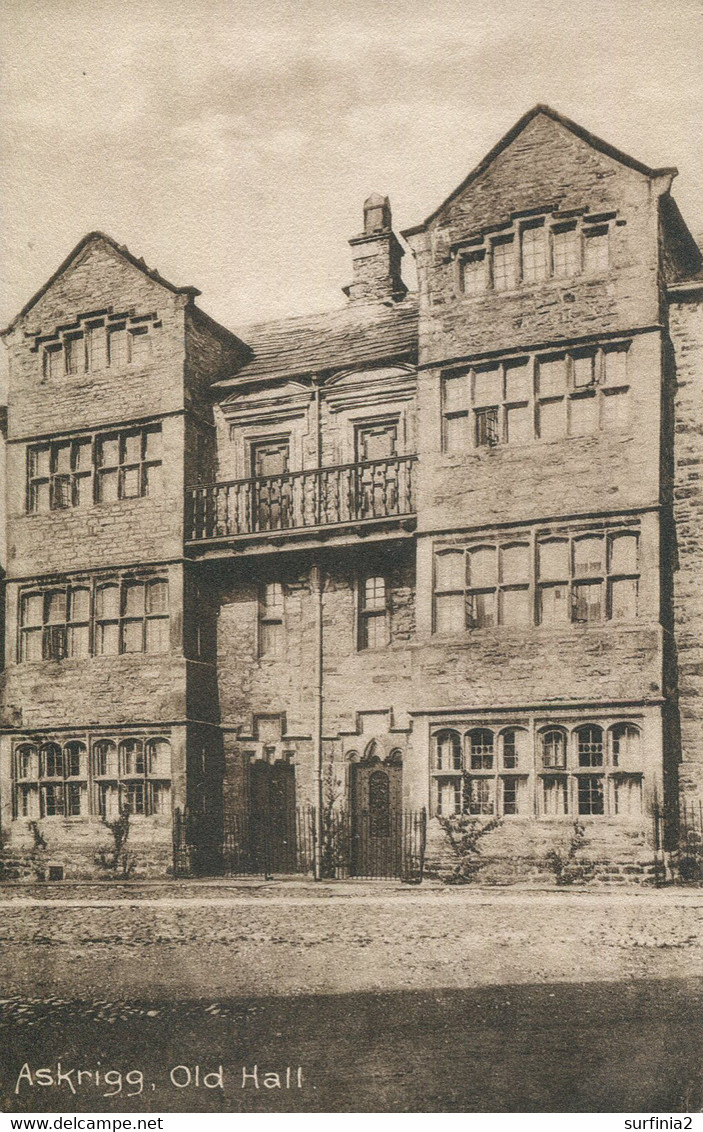 YORKS - ASKRIGG - OLD HALL   Y3673 - Bradford