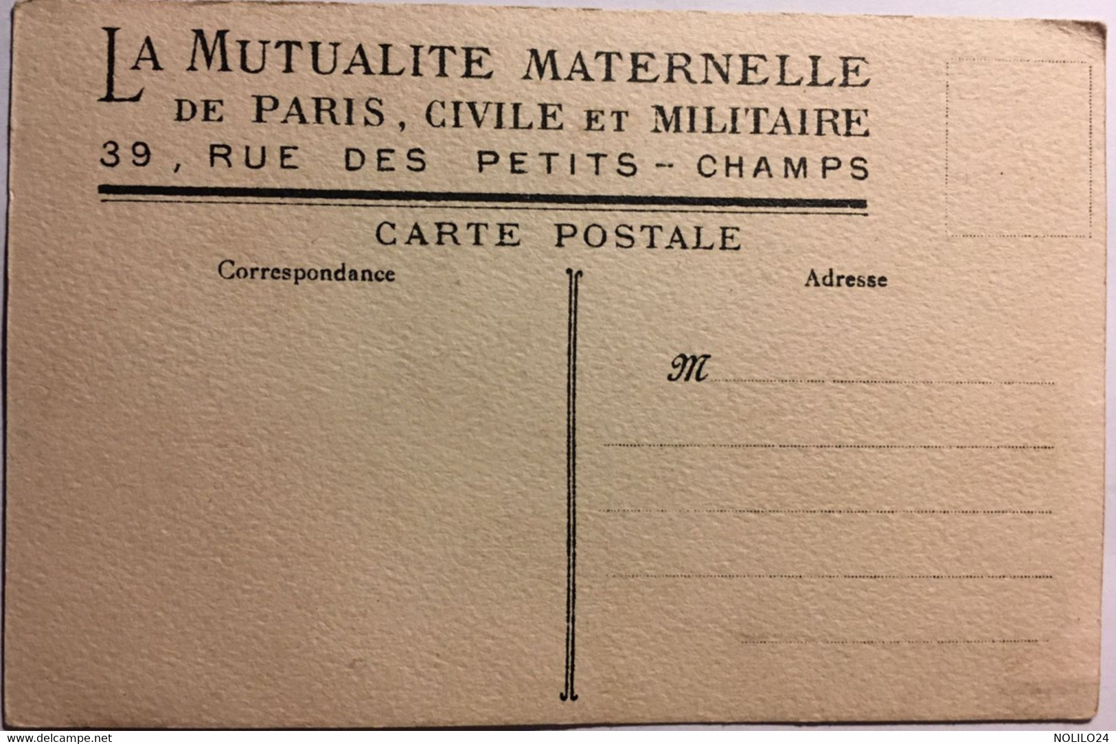 CPA Illustration G.DORIVAL Soldat En Attendant Que Je Vous Rapporte L'Alsace Et La Lorraine Publicité Mutuelle De Paris - Dorival