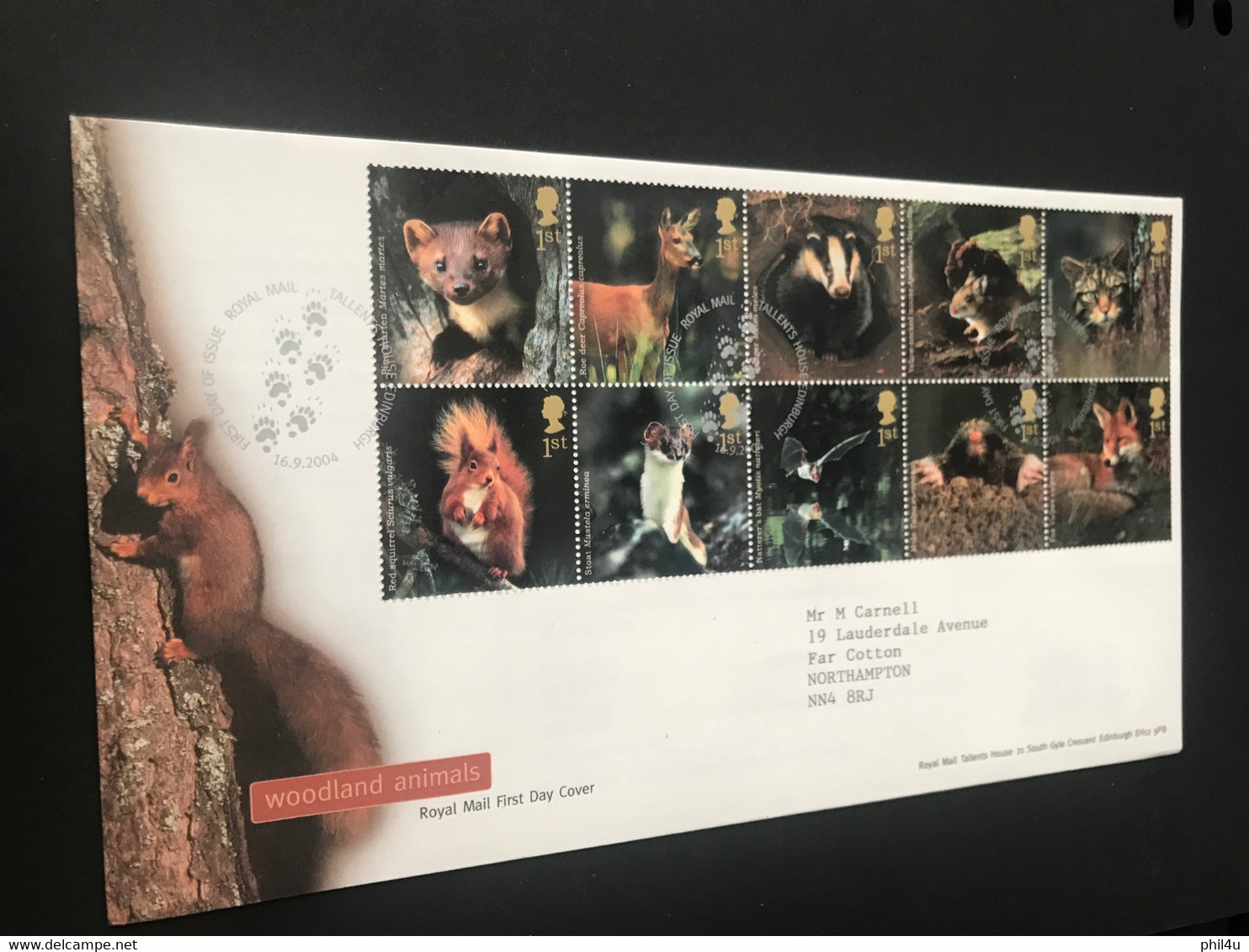 2006-7 GB Birds And Woodland Animals 10v. Stamps Present Face Used £25 Collect As Fine Used See Photos - 2001-2010 Dezimalausgaben