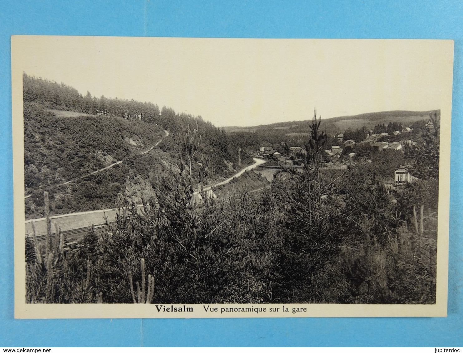 Vielsalm Vue Panoramique De La Gare - Vielsalm