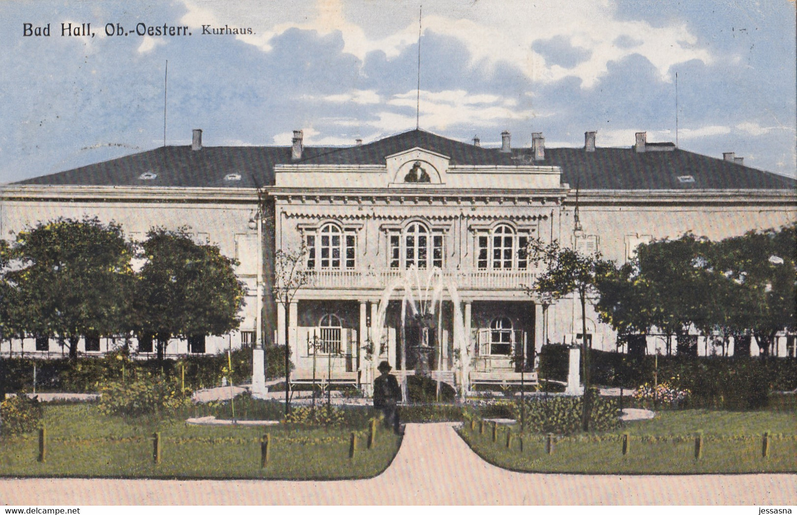 AK - OÖ - Bad Hall - Das Alte Kurhaus - 1912 - Bad Hall