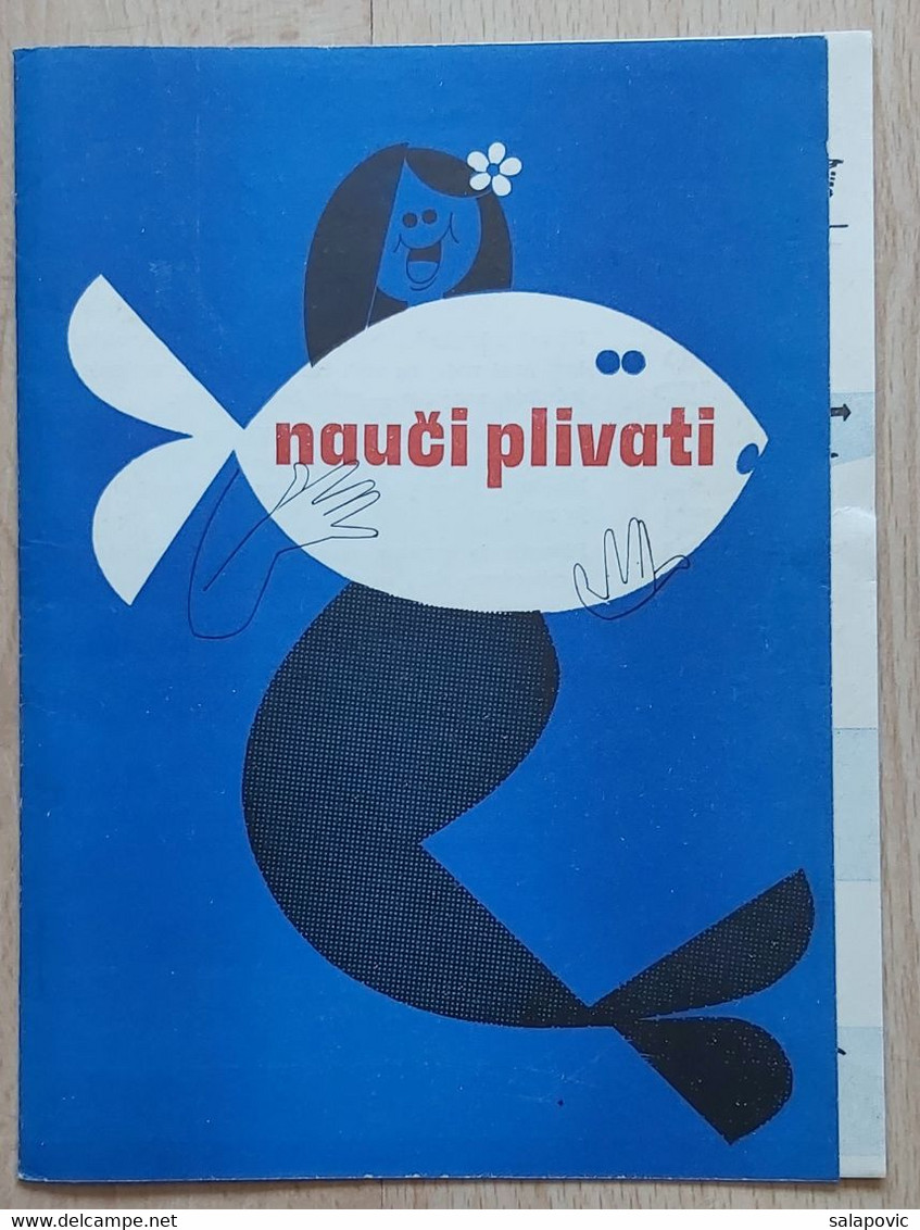 BROCHURE Swimming, Nauci Plivati 1960 Learn To Swim RIS Zagreb Yugoslavia (Croatia) - Schwimmen