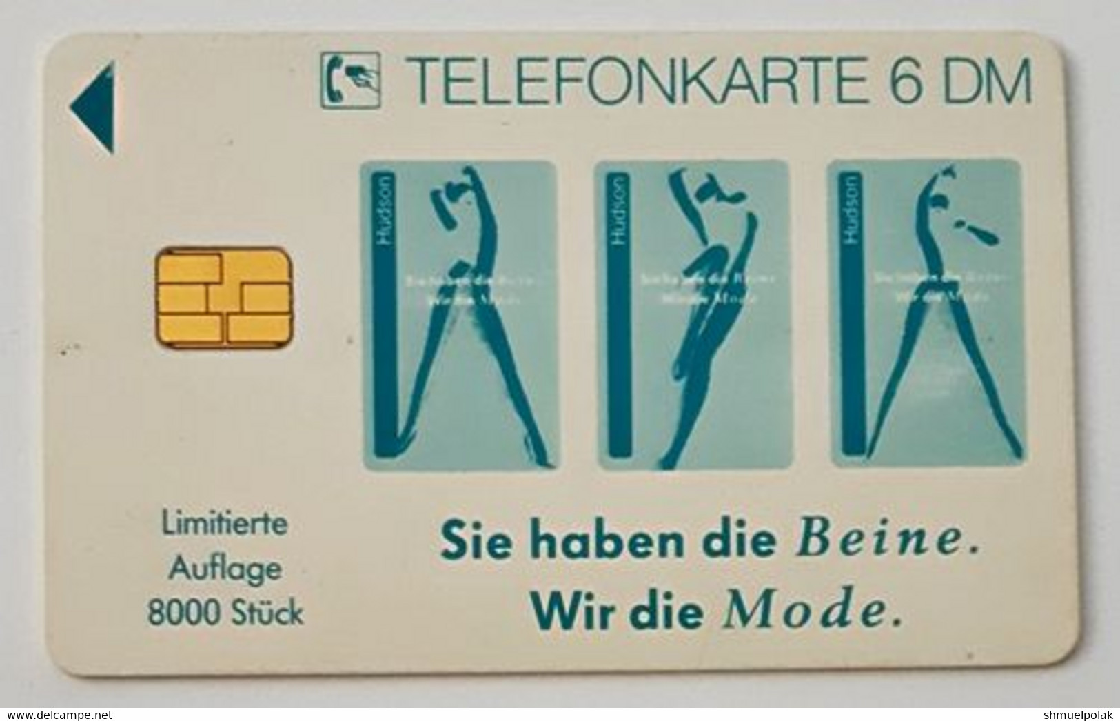 GERMANY Phone Card Telefonkarte Deutsche Telkom 1994 6DM 8000 Units Have Been Issued - Autres & Non Classés