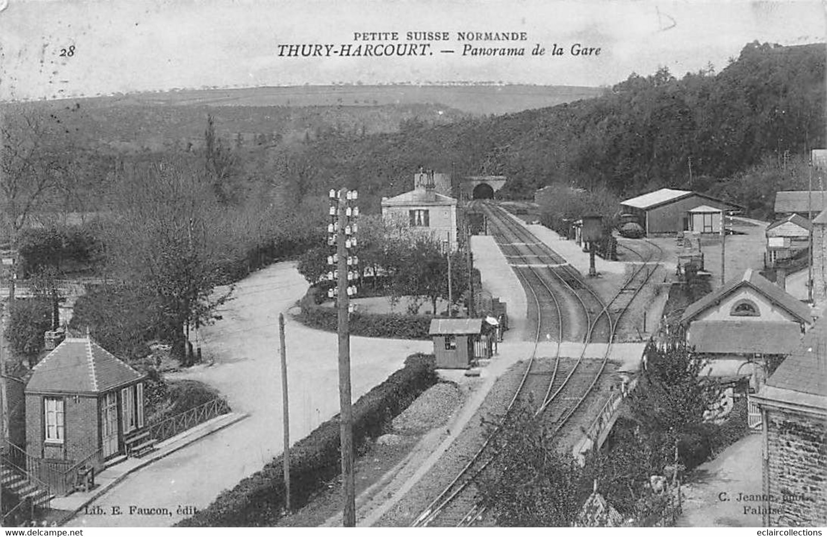 Thury-Harcourt       14          Panorama De La Gare      (voir Scan) - Thury Harcourt