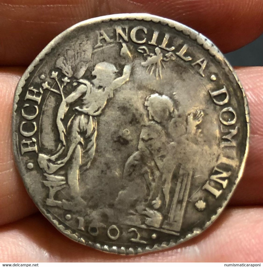 Firenze Ferdinando I° 1587-1609 Giulio 1602 Mir 234/2 R2 RR Mb/q.bb E.204 - Toskana