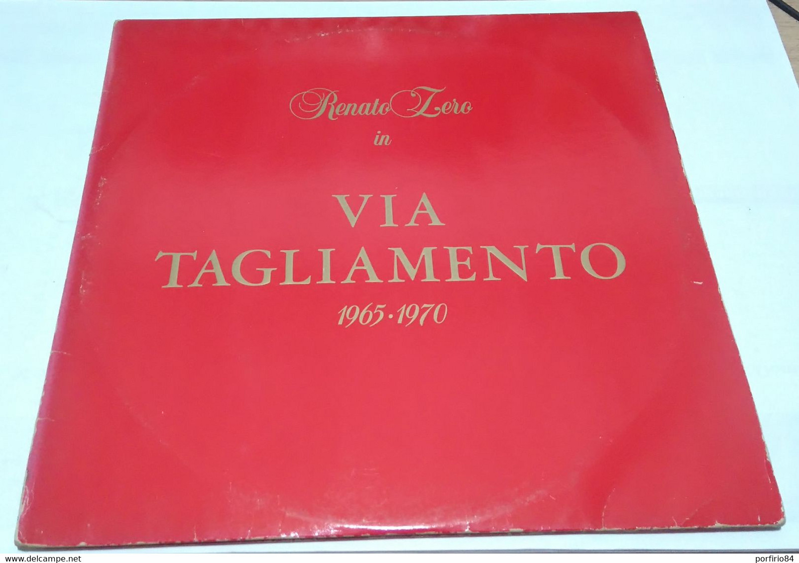 RENATO ZERO 2 LP VIA TAGLIAMENTO 1965 - 1970 ORIGINALE ANNO 1982 - Andere - Italiaans