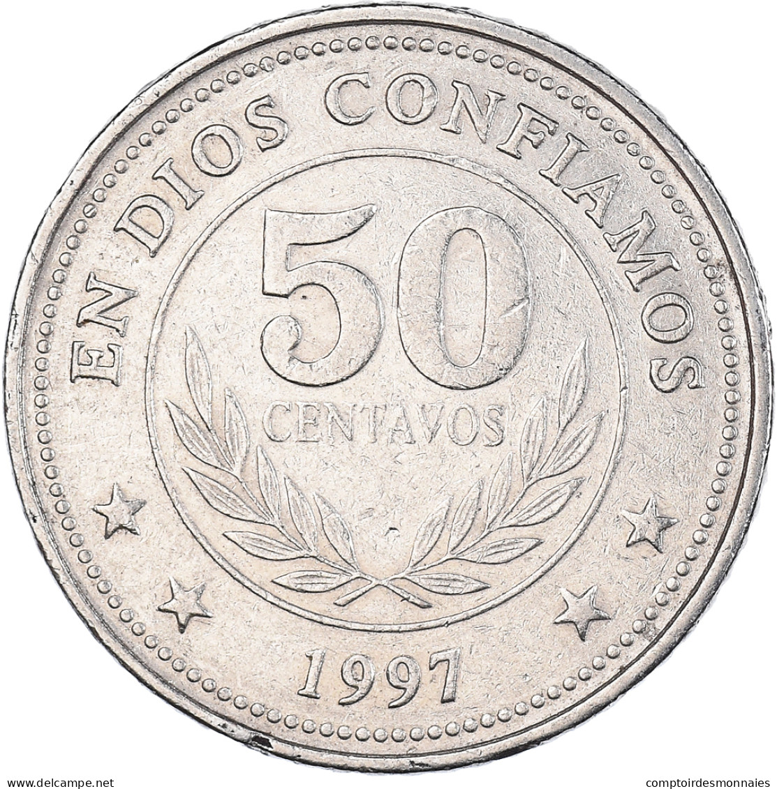 Monnaie, Nicaragua, 50 Centavos, 1997 - Nicaragua